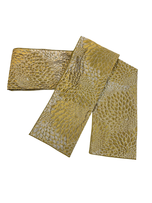 YOURかんたん着物・帯バリエーション 変わり文庫帯バージョン-ゴールド