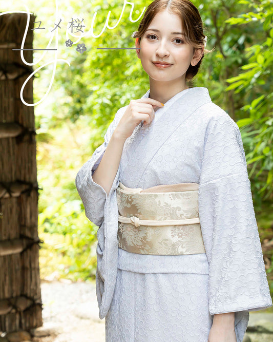 YOUR かんたん着物 ユメ桜 | クラシカルな美しさとモダンな遊び心を両立させたデザイン